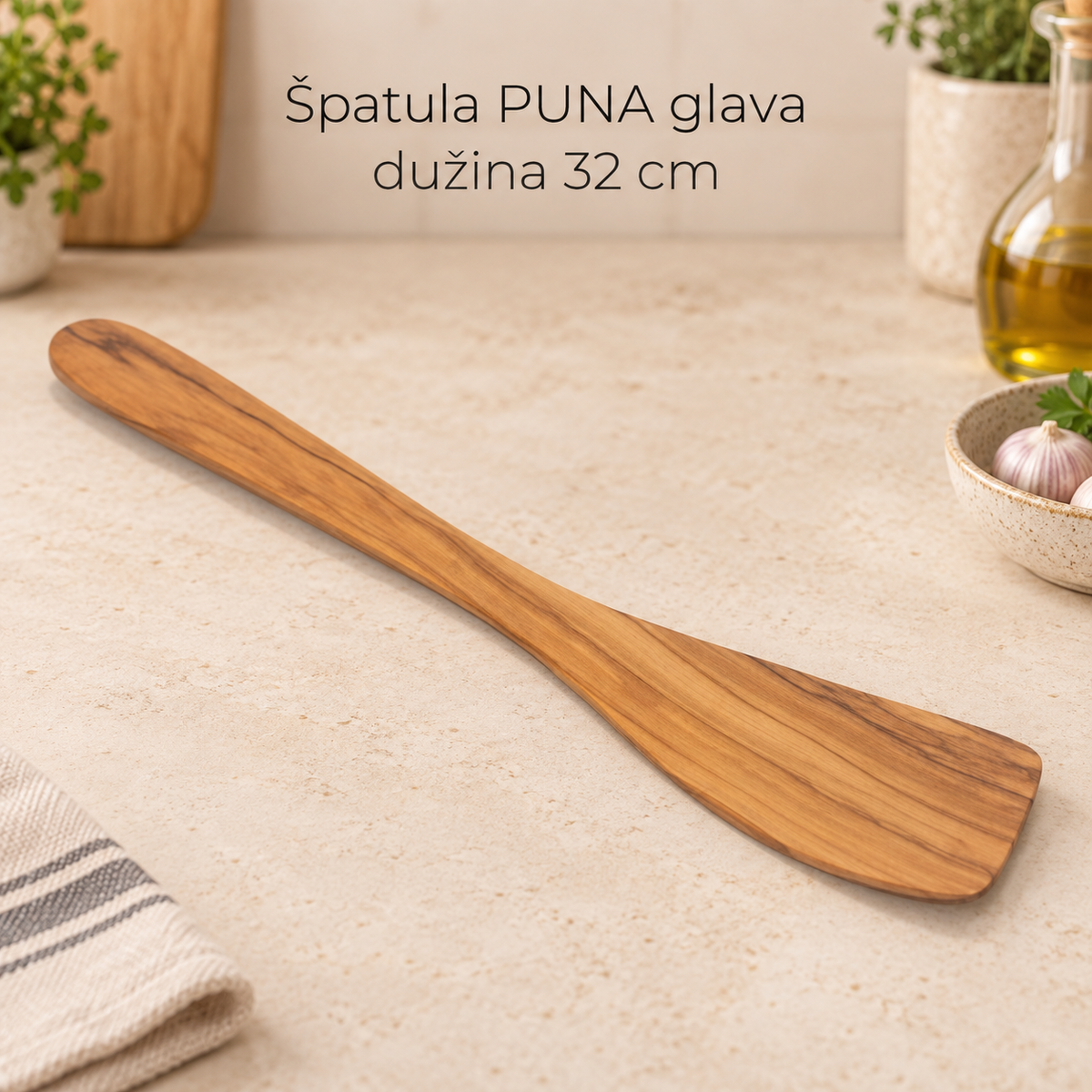 Špatula  PUNA  glava, dužina 32 cm