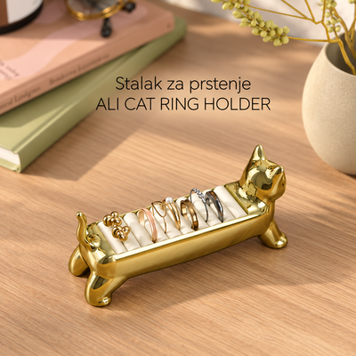 Stalak za prstenje ALI CAT RING HOLDER