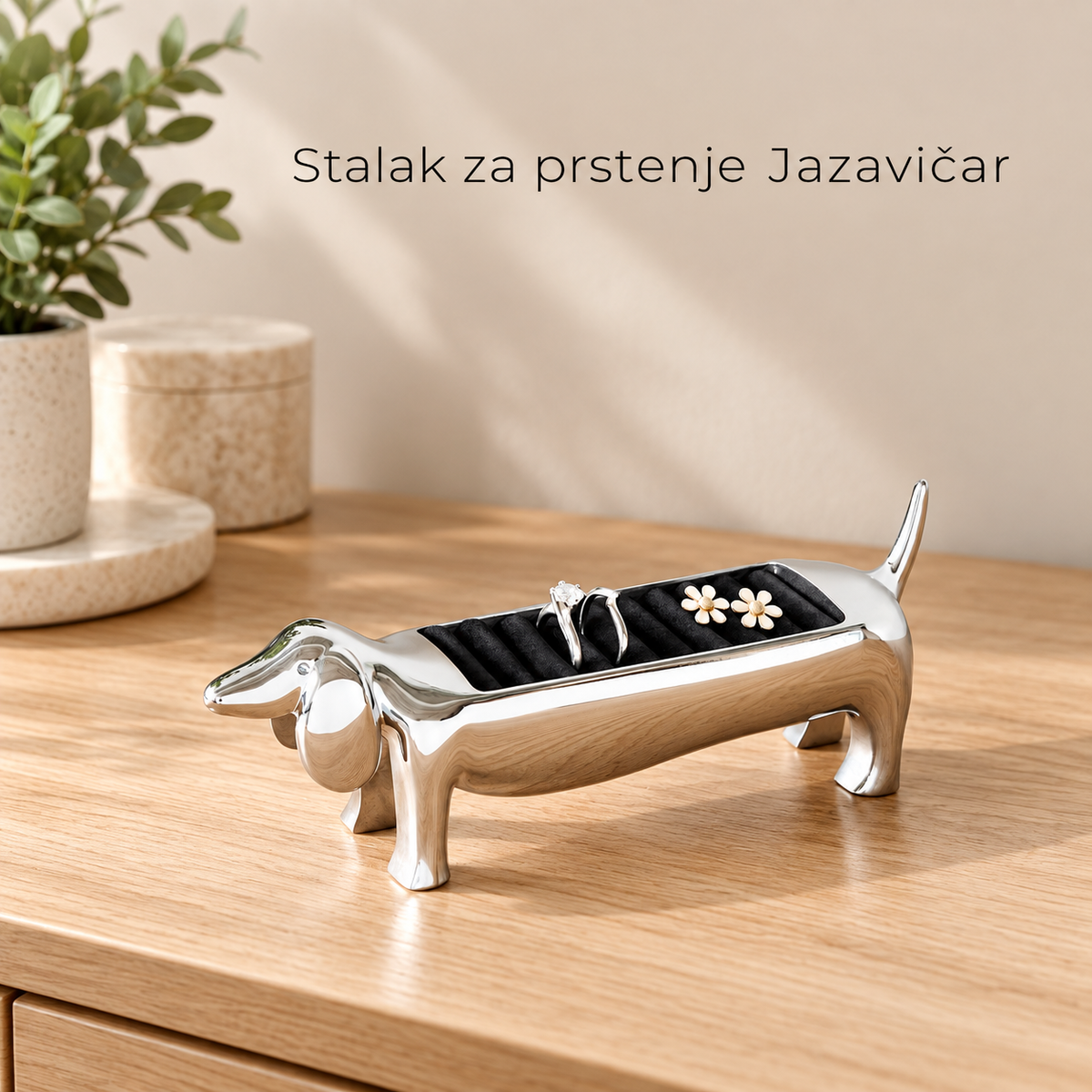 Stalak za prstenje Jazavičar