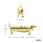 Stalak za prstenje Jazavičar Brass