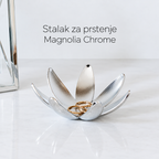 Stalak za prstenje Magnolia Chrome