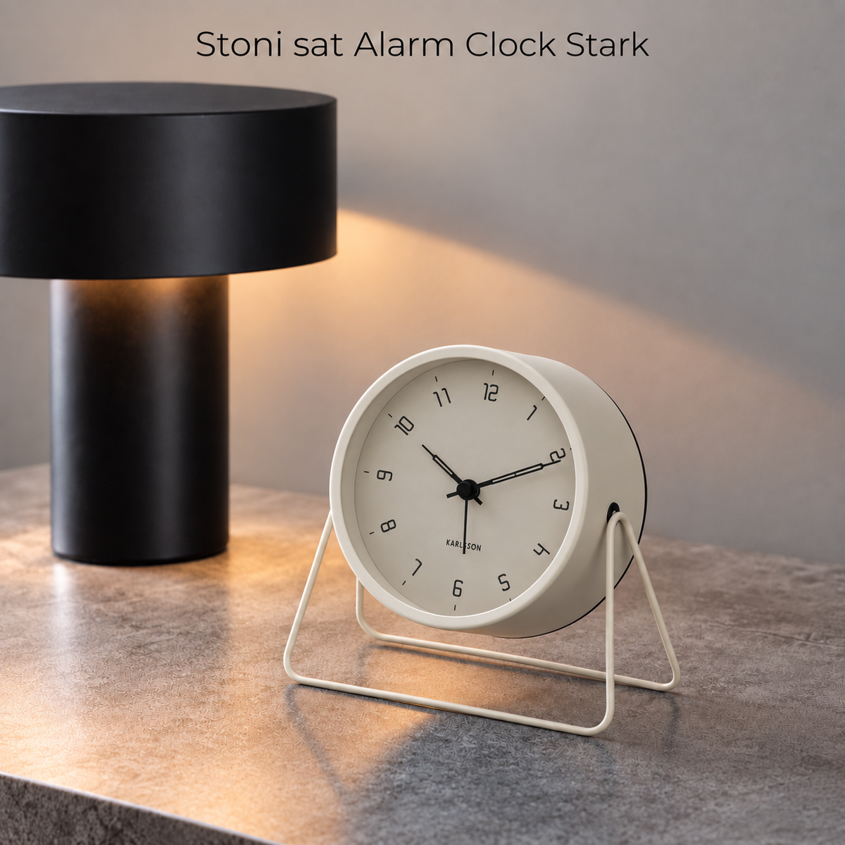 Stoni sat Alarm Clock Stark