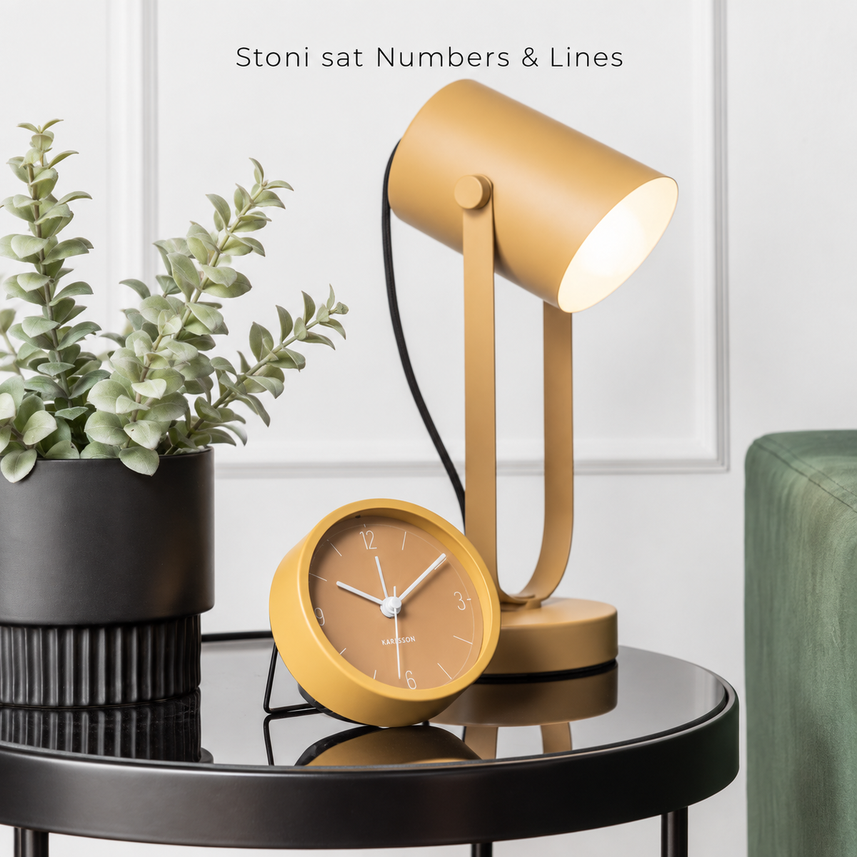 Stoni sat Numbers & Lines