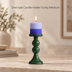 Svećnjak Candle Holder Funky Medium
