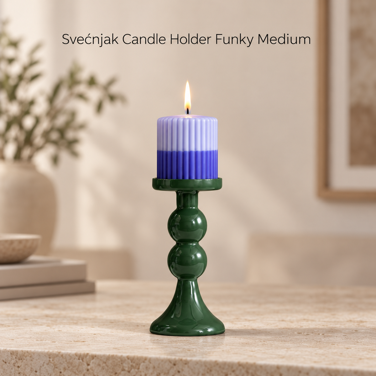 Svećnjak Candle Holder Funky Medium