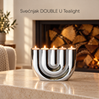 Svećnjak DOUBLE U Tealight