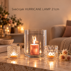 Svećnjak HURRICANE LAMP 21cm