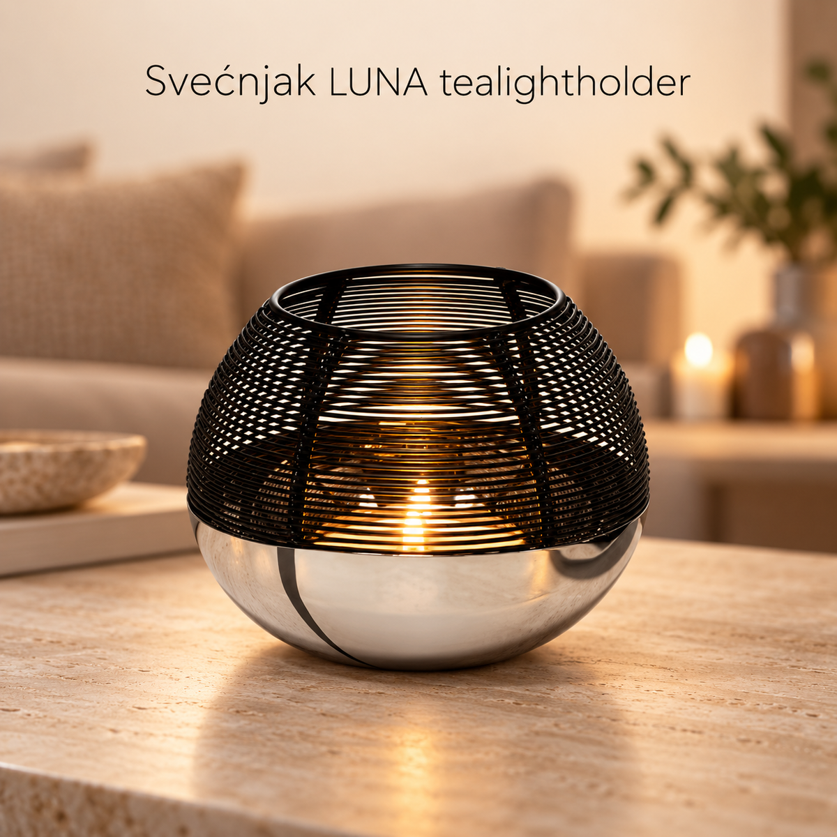 Svećnjak LUNA tealightholder