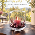 Svećnjak Wind light MILANO 18 cm