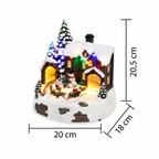 Svetleća LED diorama "snežna koliba" DRM15