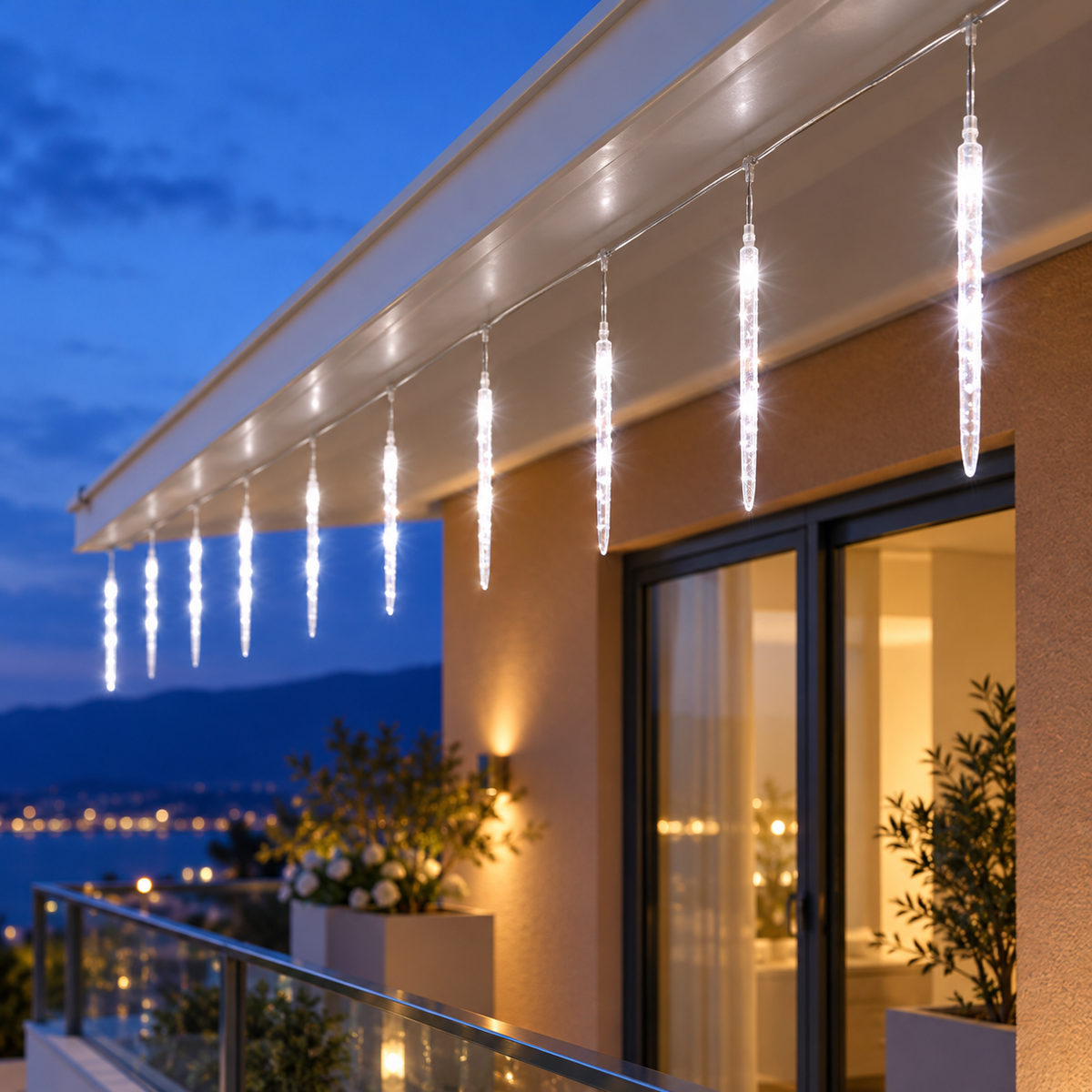 Svetleći niz "ledenice" sa 288 LED dioda KJL288