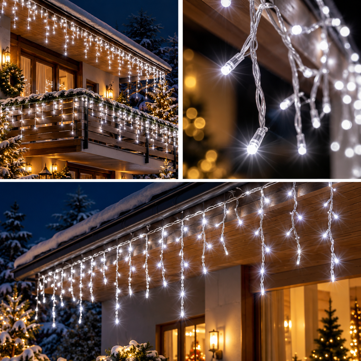 Svetleći niz sa 300 hladno belih LED dioda KKF308/WH