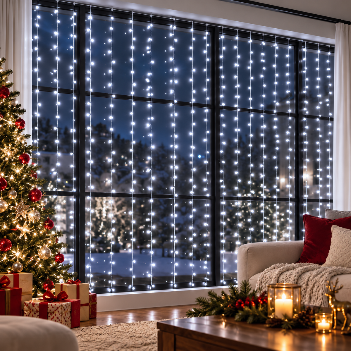 Svetleći niz sa 400 hladno belih LED dioda MLF400/WH