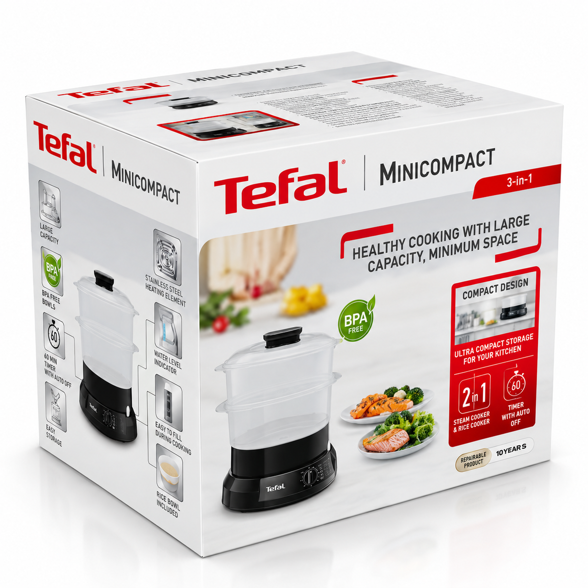 TEFAL APARAT ZA KUVANJE NA PARI VC139810