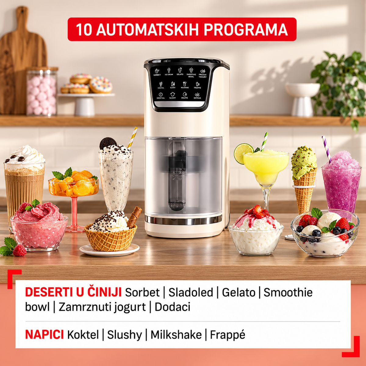 TEFAL APARAT ZA SLADOLED IG602A