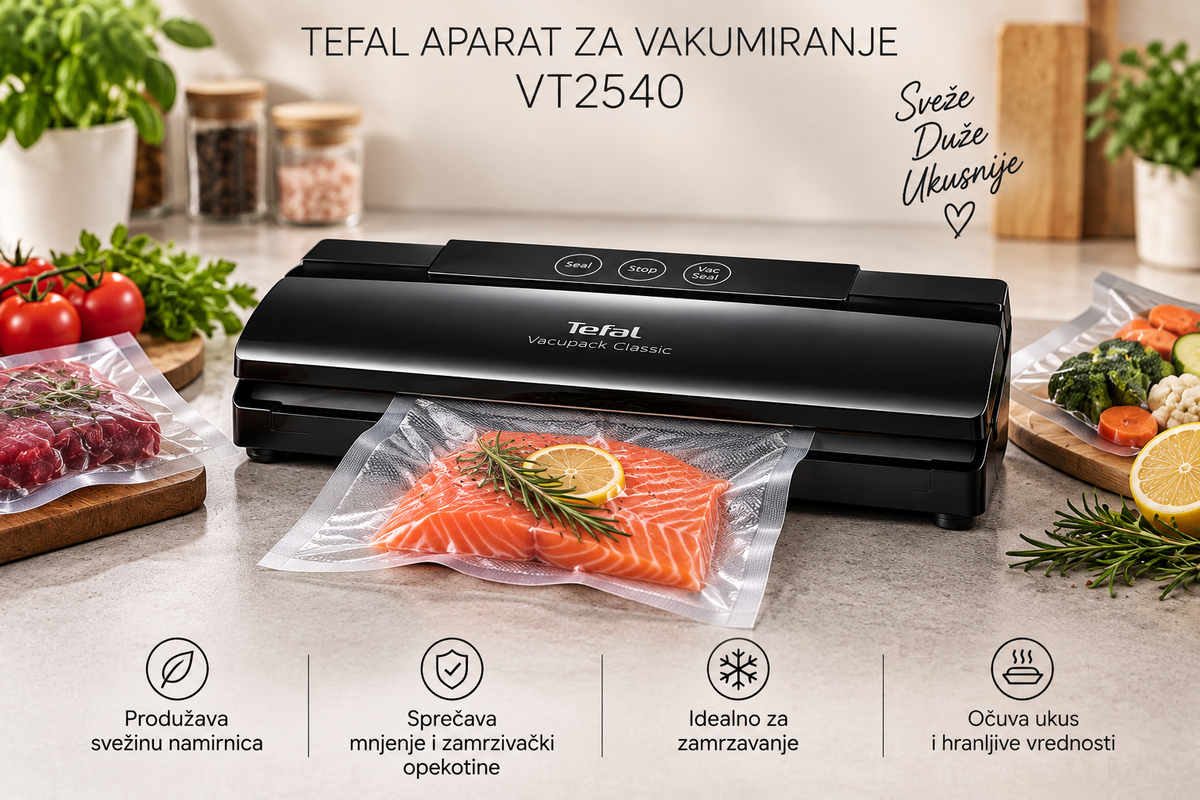 TEFAL APARAT ZA VAKUMIRANJE VT2540