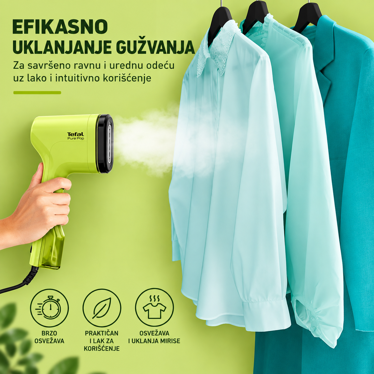 TEFAL APARAT ZA VERTIKALNO PEGLANJE DT2025