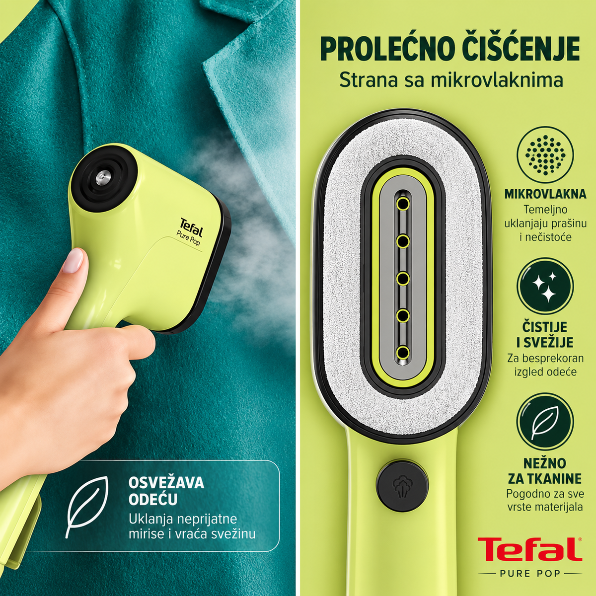 TEFAL APARAT ZA VERTIKALNO PEGLANJE DT2025