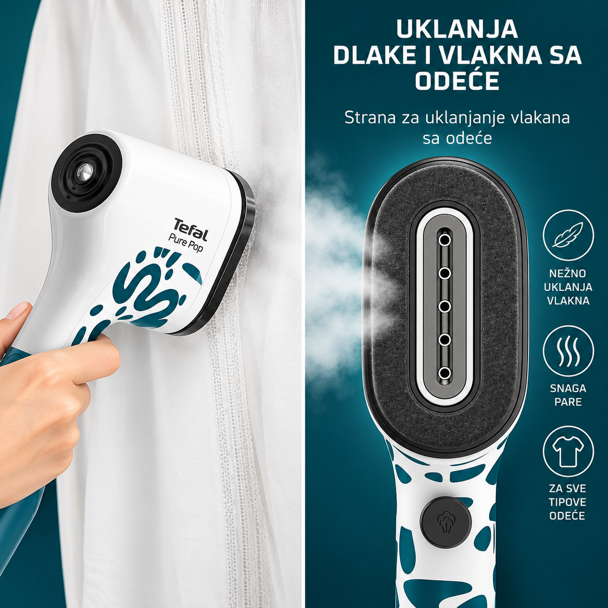 TEFAL APARAT ZA VERTIKALNO PEGLANJE DT2040