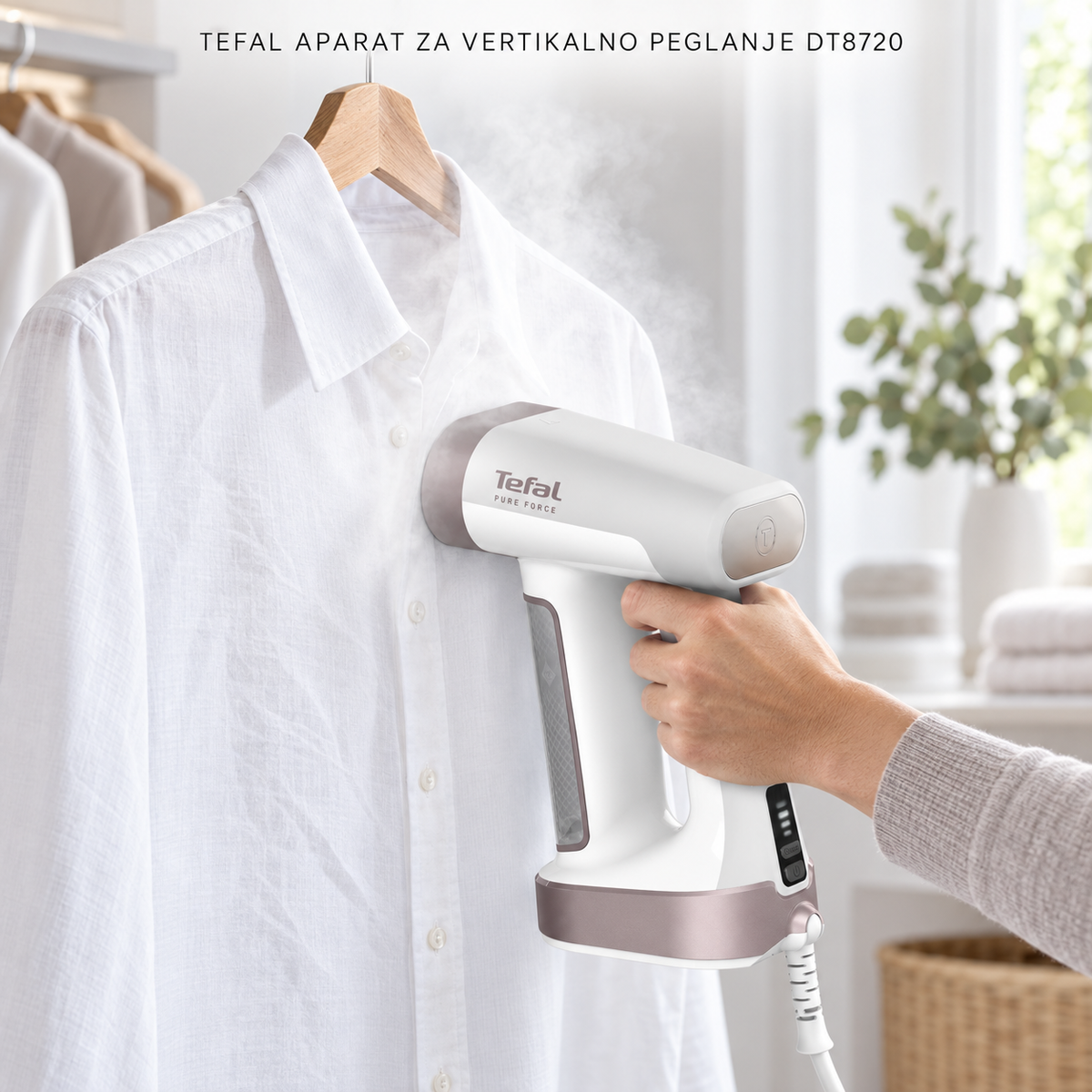TEFAL APARAT ZA VERTIKALNO PEGLANJE DT8720