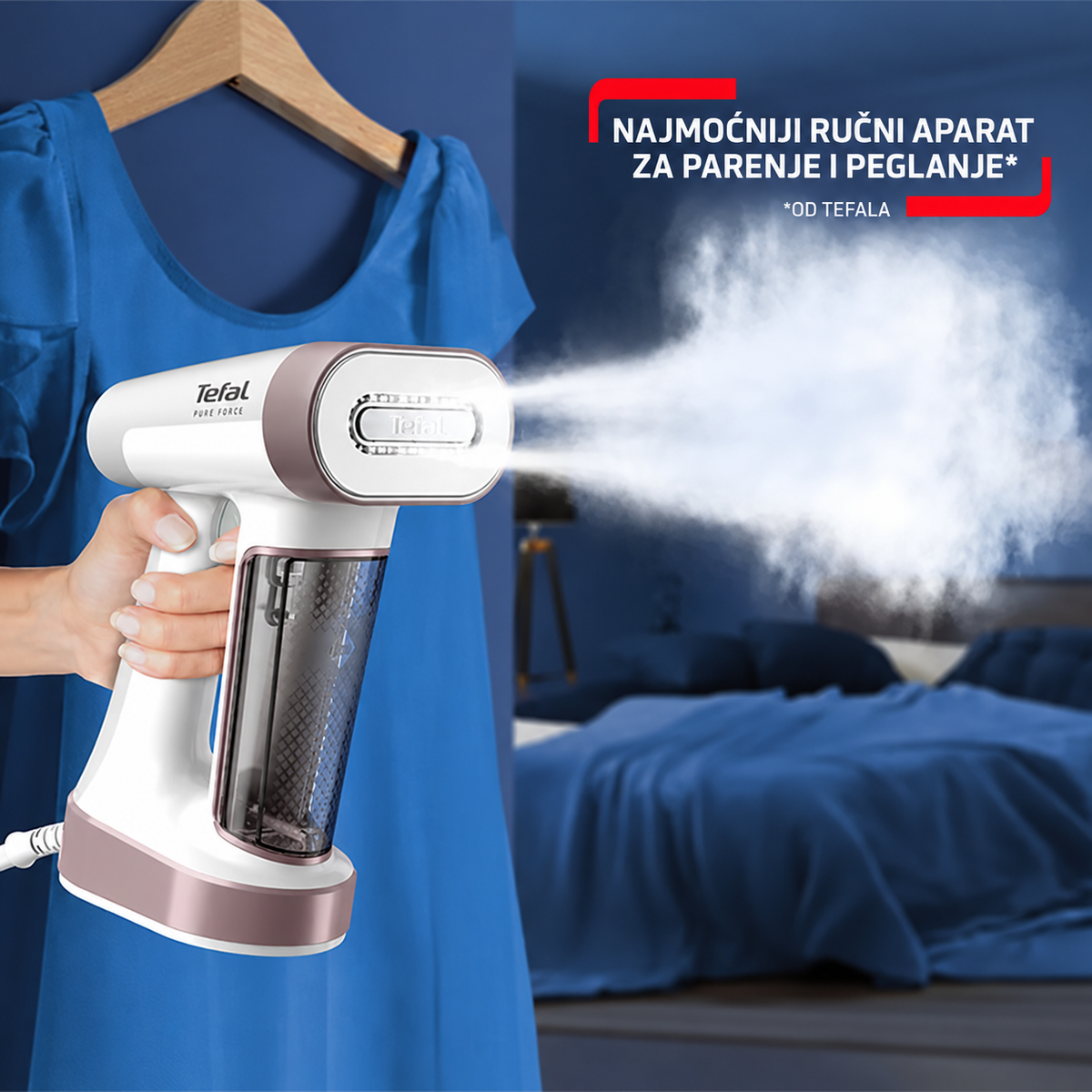 TEFAL APARAT ZA VERTIKALNO PEGLANJE DT8720