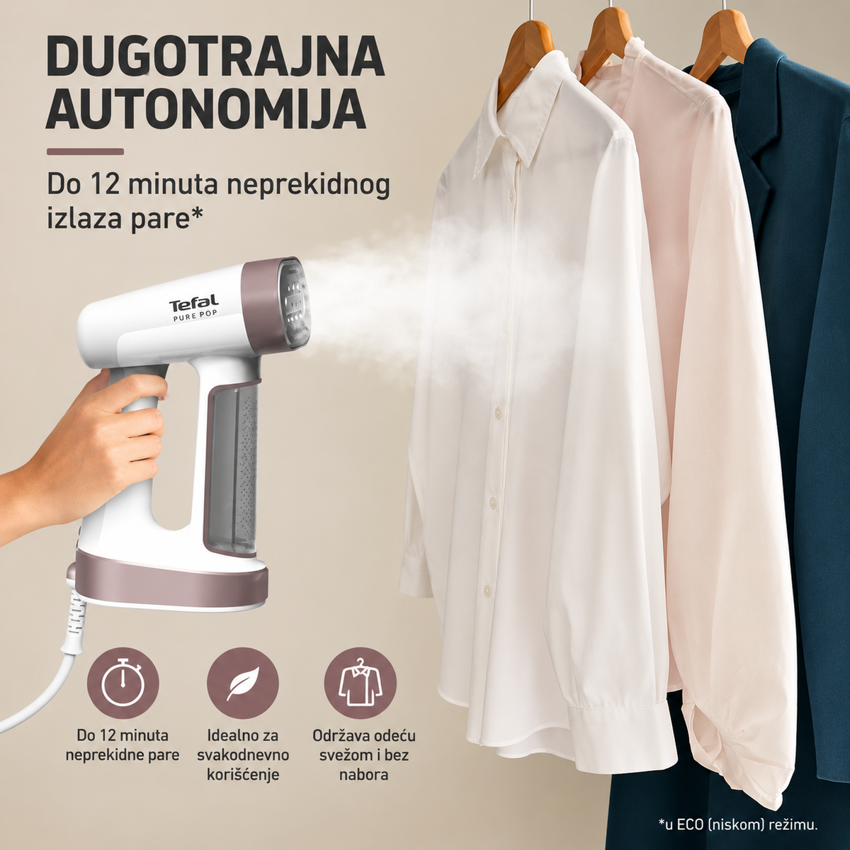 TEFAL APARAT ZA VERTIKALNO PEGLANJE DT8720