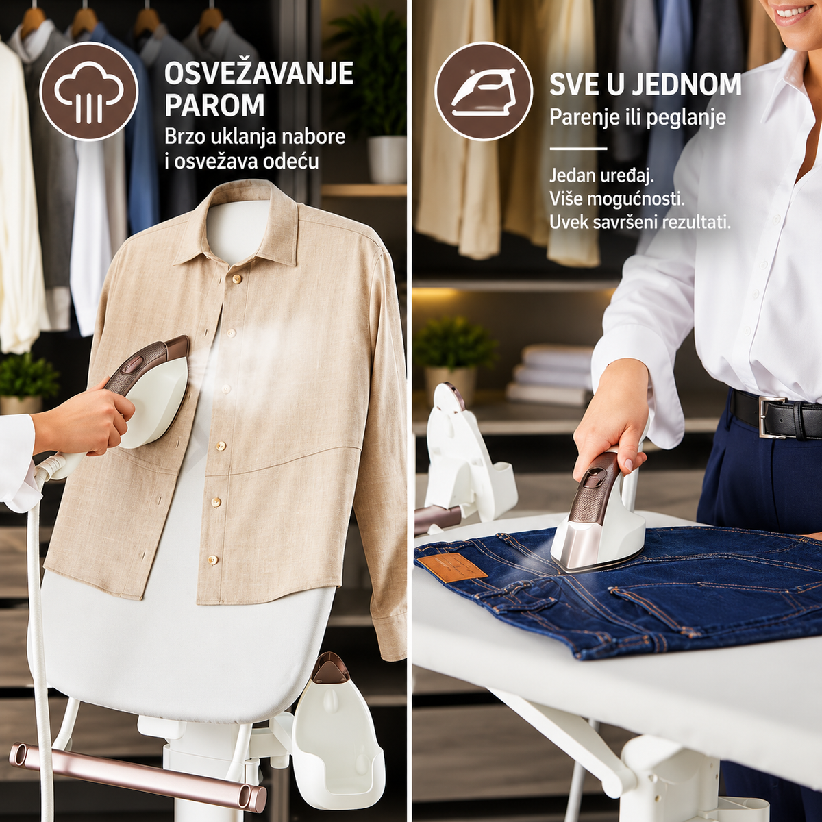 TEFAL APARAT ZA VERTIKALNO PEGLANJE QT1811