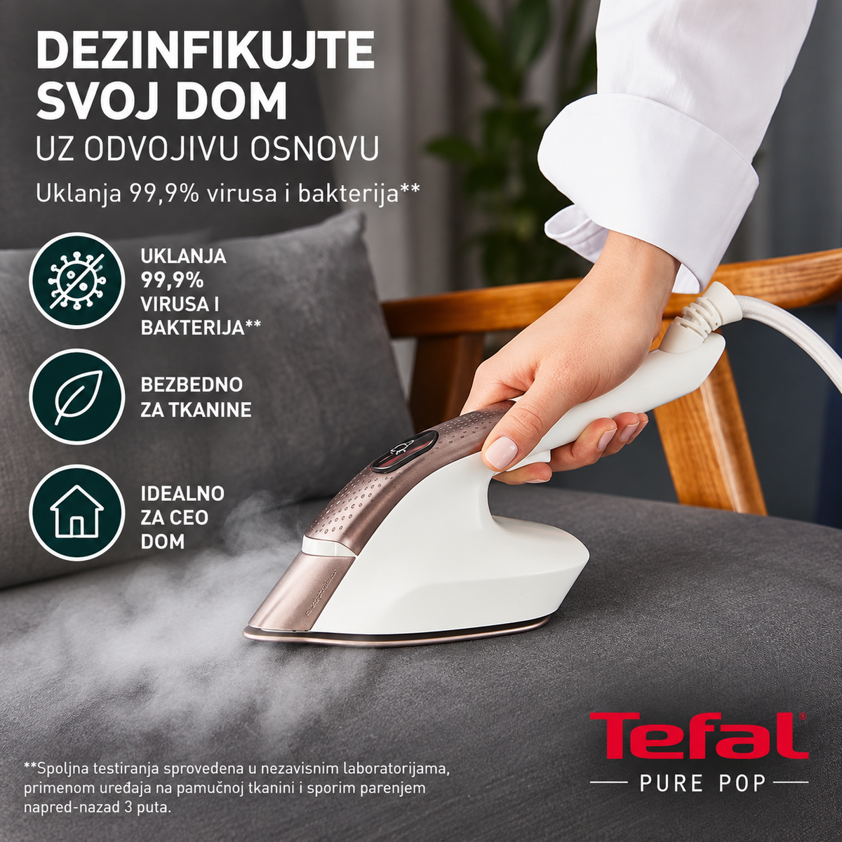 TEFAL APARAT ZA VERTIKALNO PEGLANJE QT1811