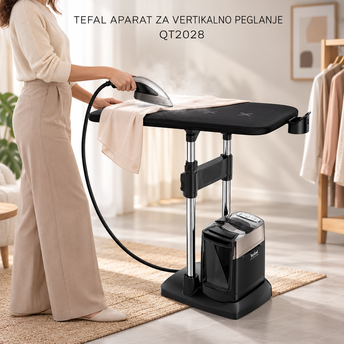 TEFAL APARAT ZA VERTIKALNO PEGLANJE QT2028