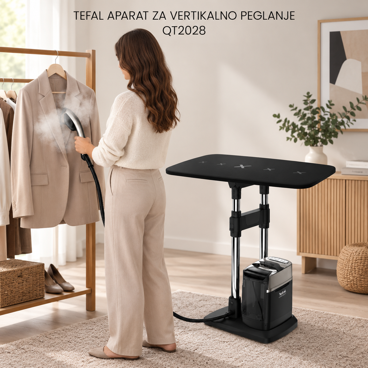 TEFAL APARAT ZA VERTIKALNO PEGLANJE QT2028