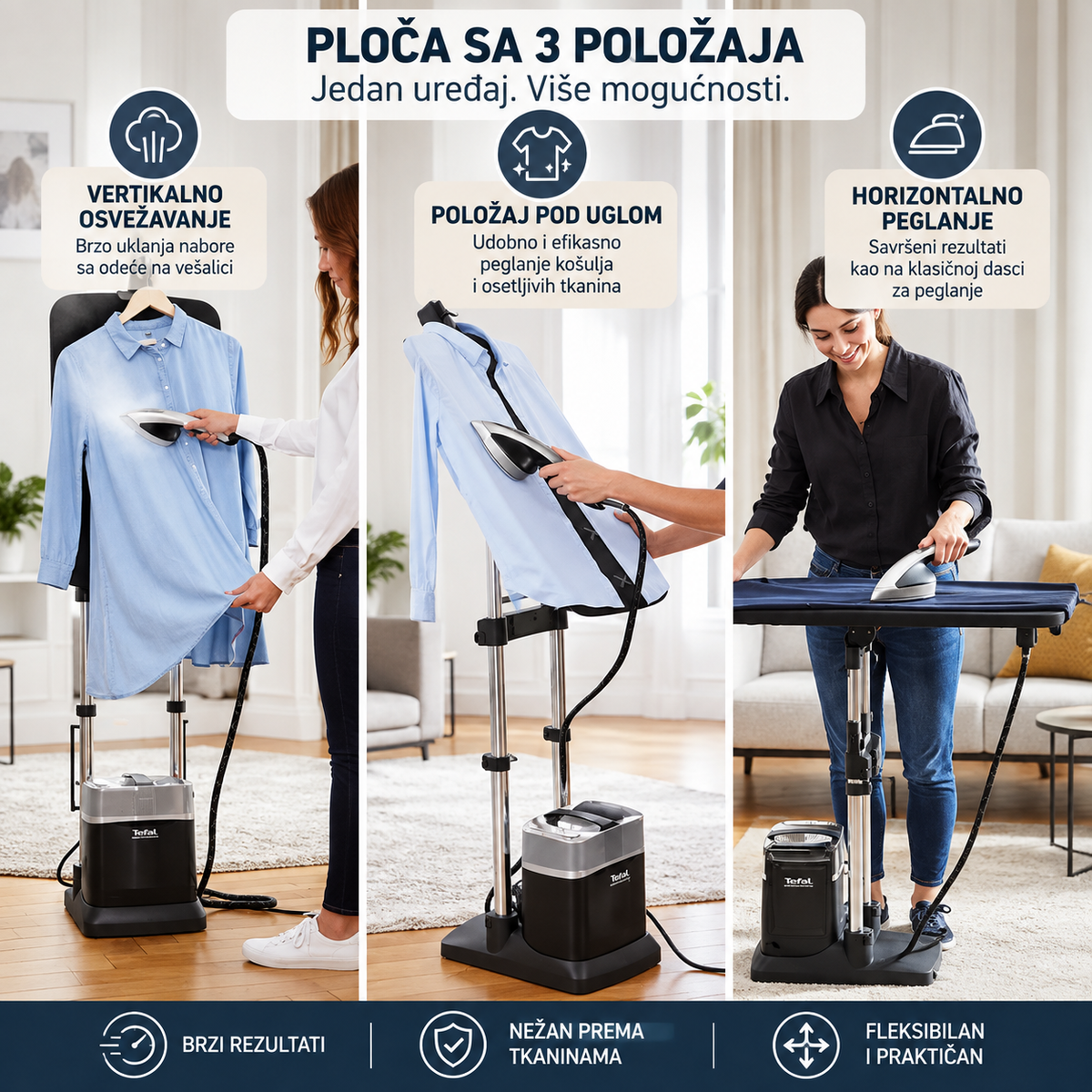 TEFAL APARAT ZA VERTIKALNO PEGLANJE QT2028