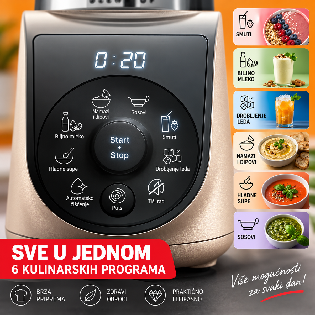 TEFAL BLENDER BL190A