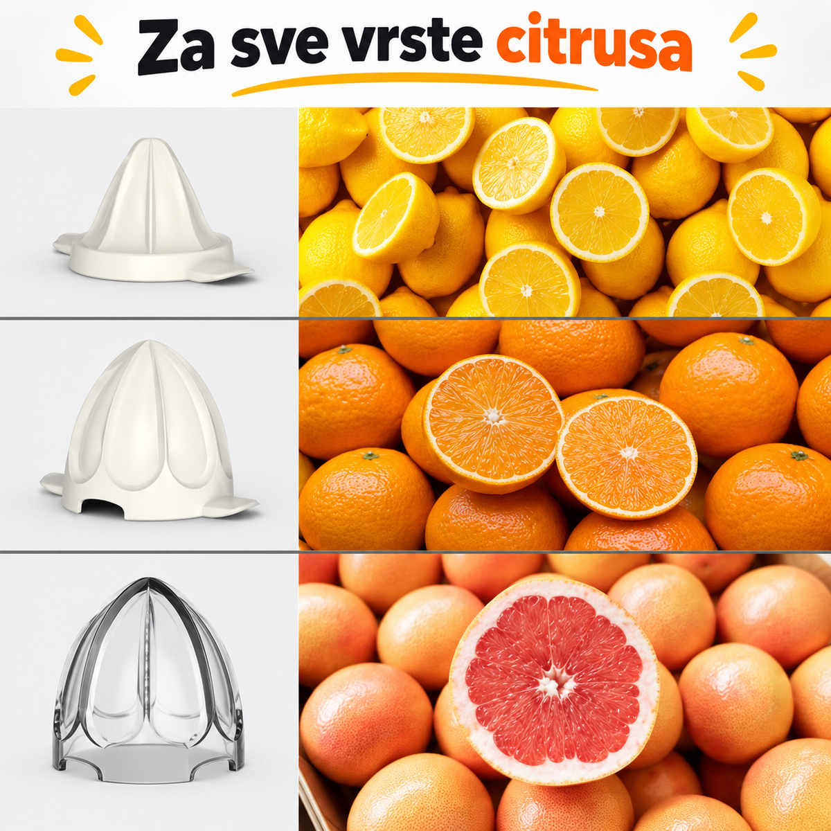 TEFAL CEDILJKA ZA CITRUSE ZP610A