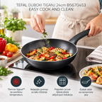 TEFAL DUBOKI TIGANJ 24cm B5670453 EASY COOK AND CLEAN