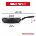 TEFAL DUBOKI TIGANJ 24cm C4260443 RENEW