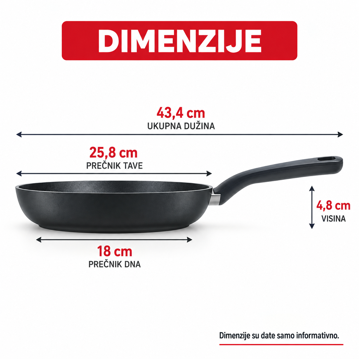 TEFAL DUBOKI TIGANJ 24cm C4260443 RENEW