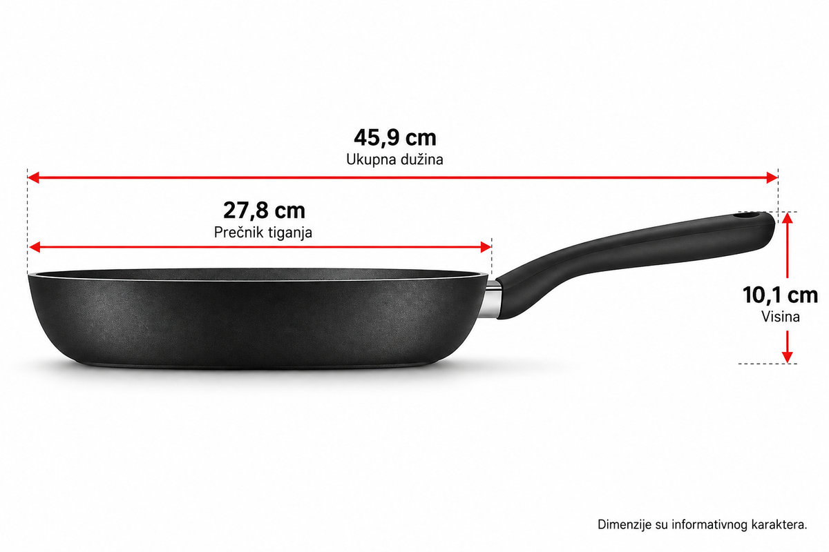 TEFAL DUBOKI TIGANJ 26cm G3300553 EXCELLENCE
