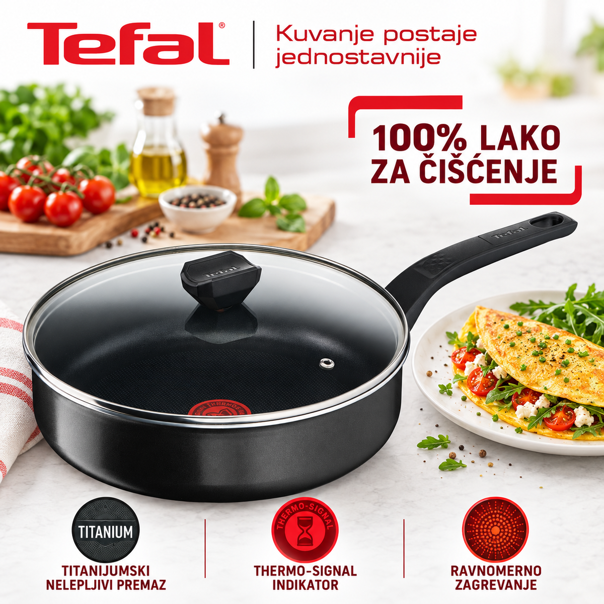 TEFAL DUBOKI TIGANJ SA POKLOPCEM 24cm B5673253