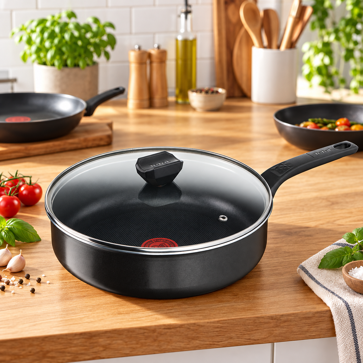 TEFAL DUBOKI TIGANJ SA POKLOPCEM 24cm B5673253