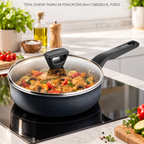 TEFAL DUBOKI TIGANJ SA POKLOPCEM 24cm C3853253 XL FORCE