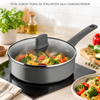 TEFAL DUBOKI TIGANJ SA POKLOPCEM 24cm C4263243 RENEW