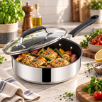 TEFAL DUBOKI TIGANJ SA POKLOPCEM 24cm E3033275 JAMIE OLIVER