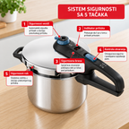 TEFAL EKSPRES LONAC 6L P2580701