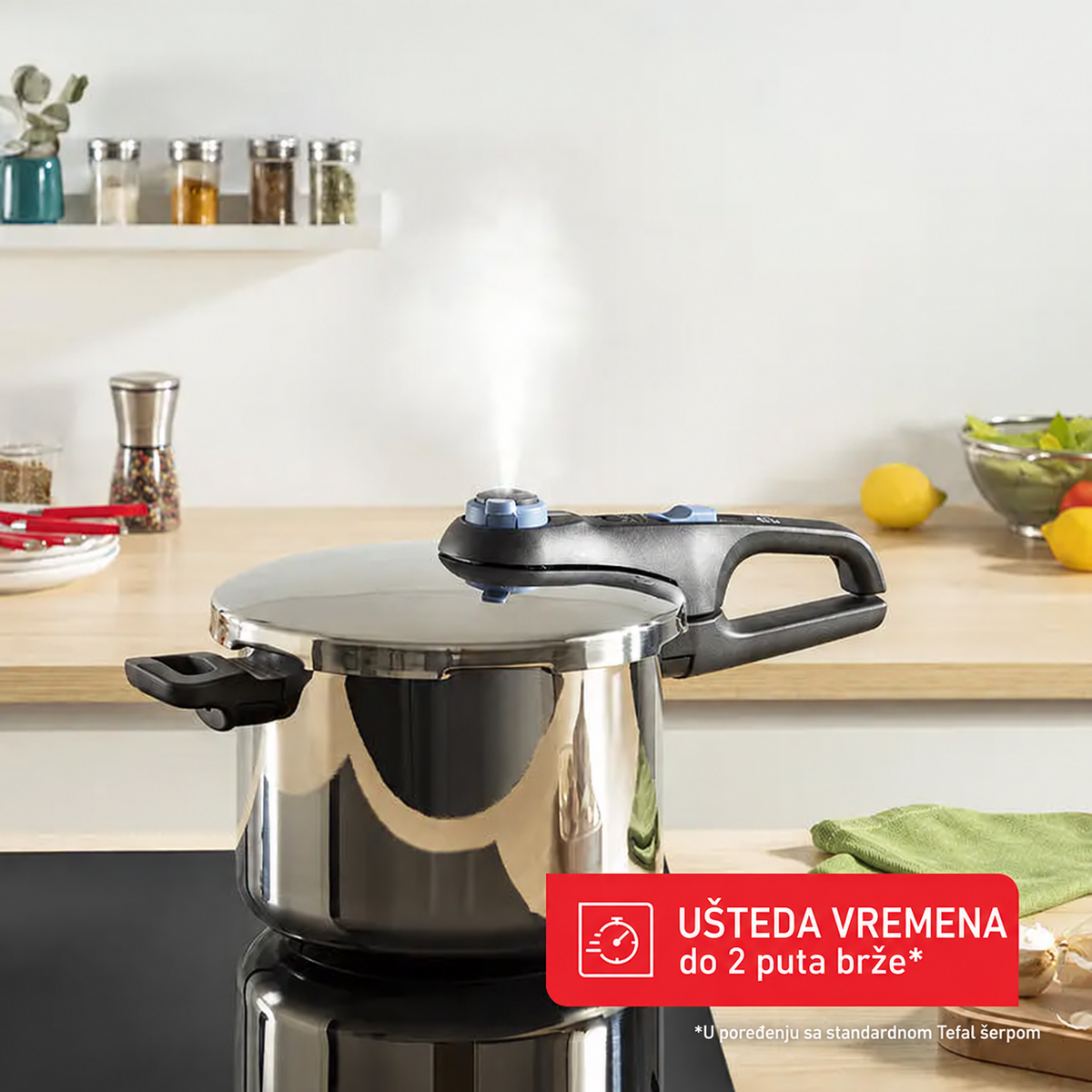 TEFAL EKSPRES LONAC SET 4+6L P2584301