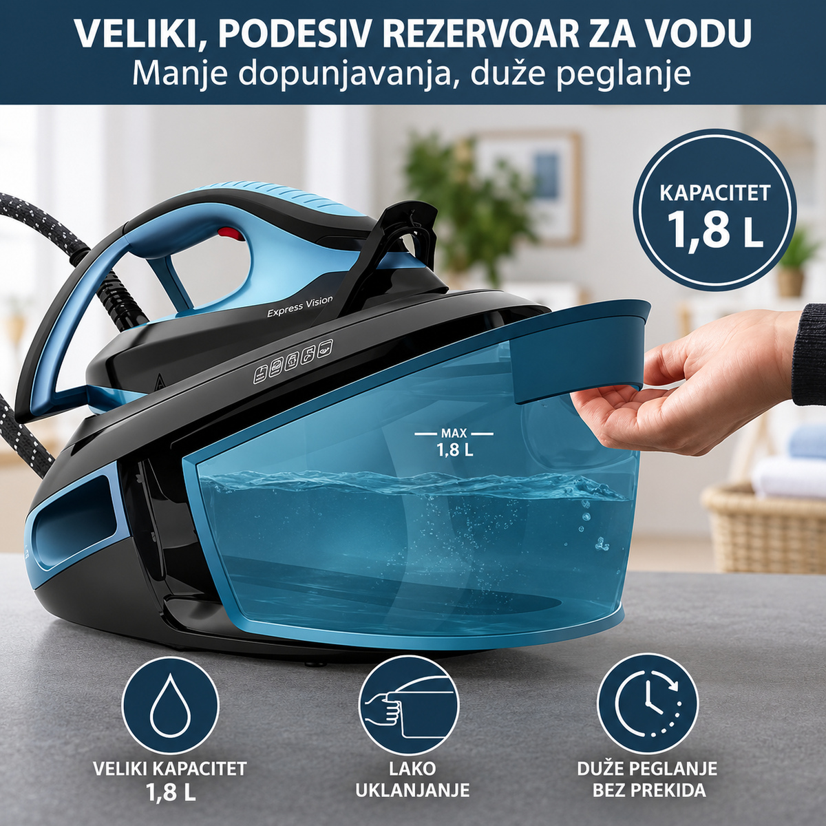 TEFAL PARNA STANICA SV8151