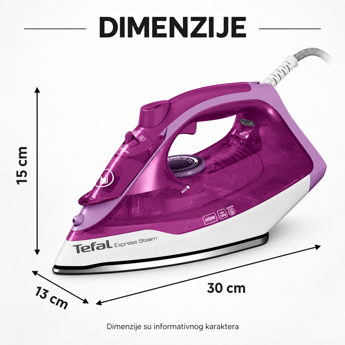 TEFAL PEGLA NA PARU FV2836