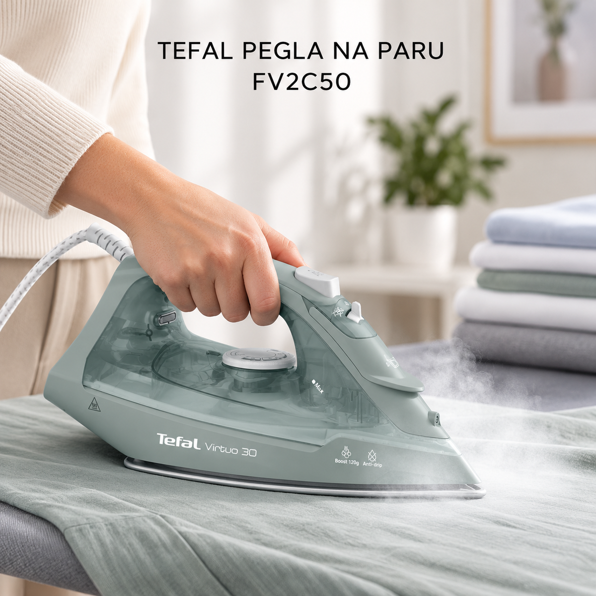 TEFAL PEGLA NA PARU FV2C50