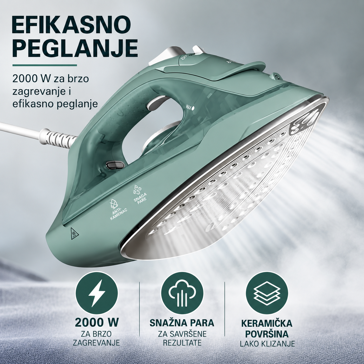 TEFAL PEGLA NA PARU FV2C50
