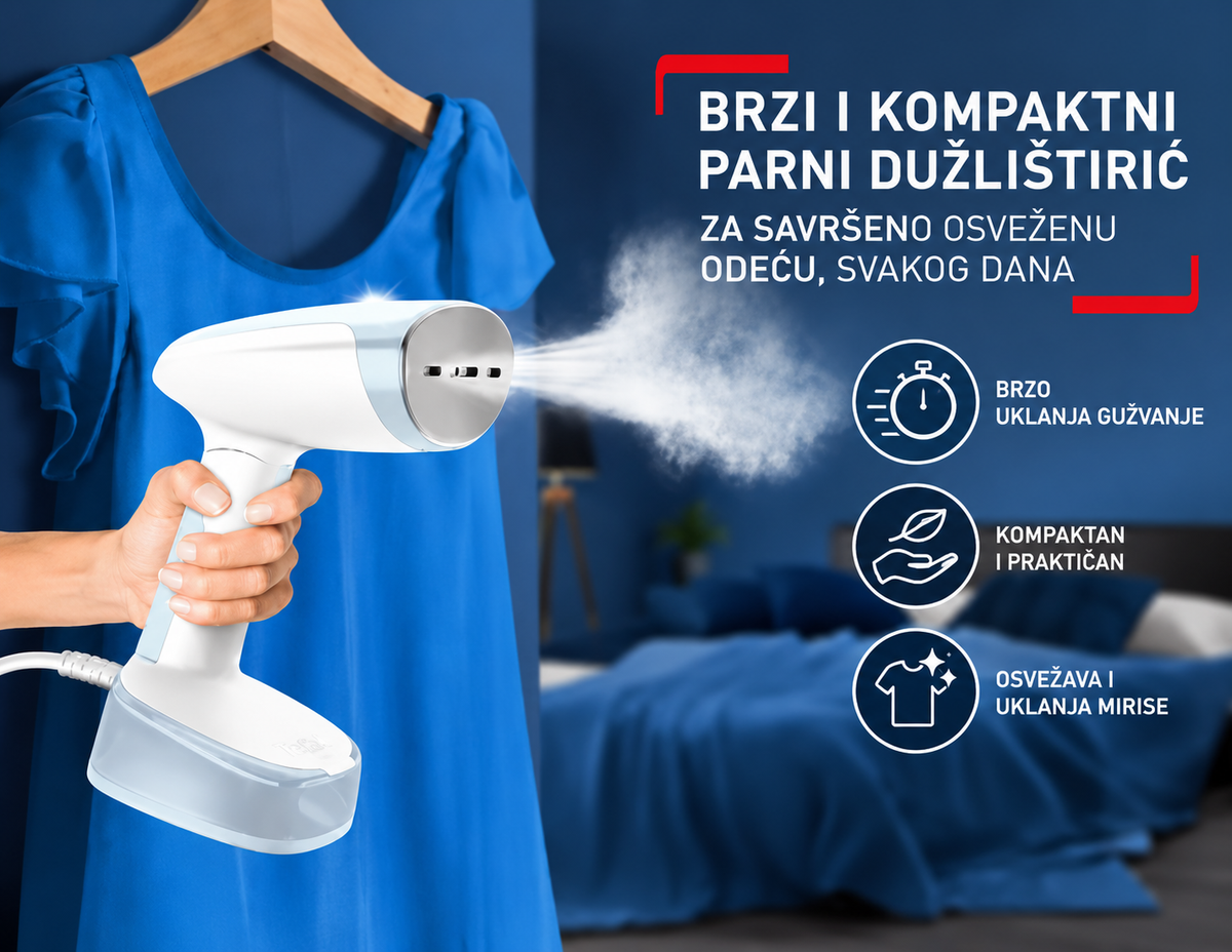 TEFAL PEGLA SA VERTIKALNOM PAROM DT3041