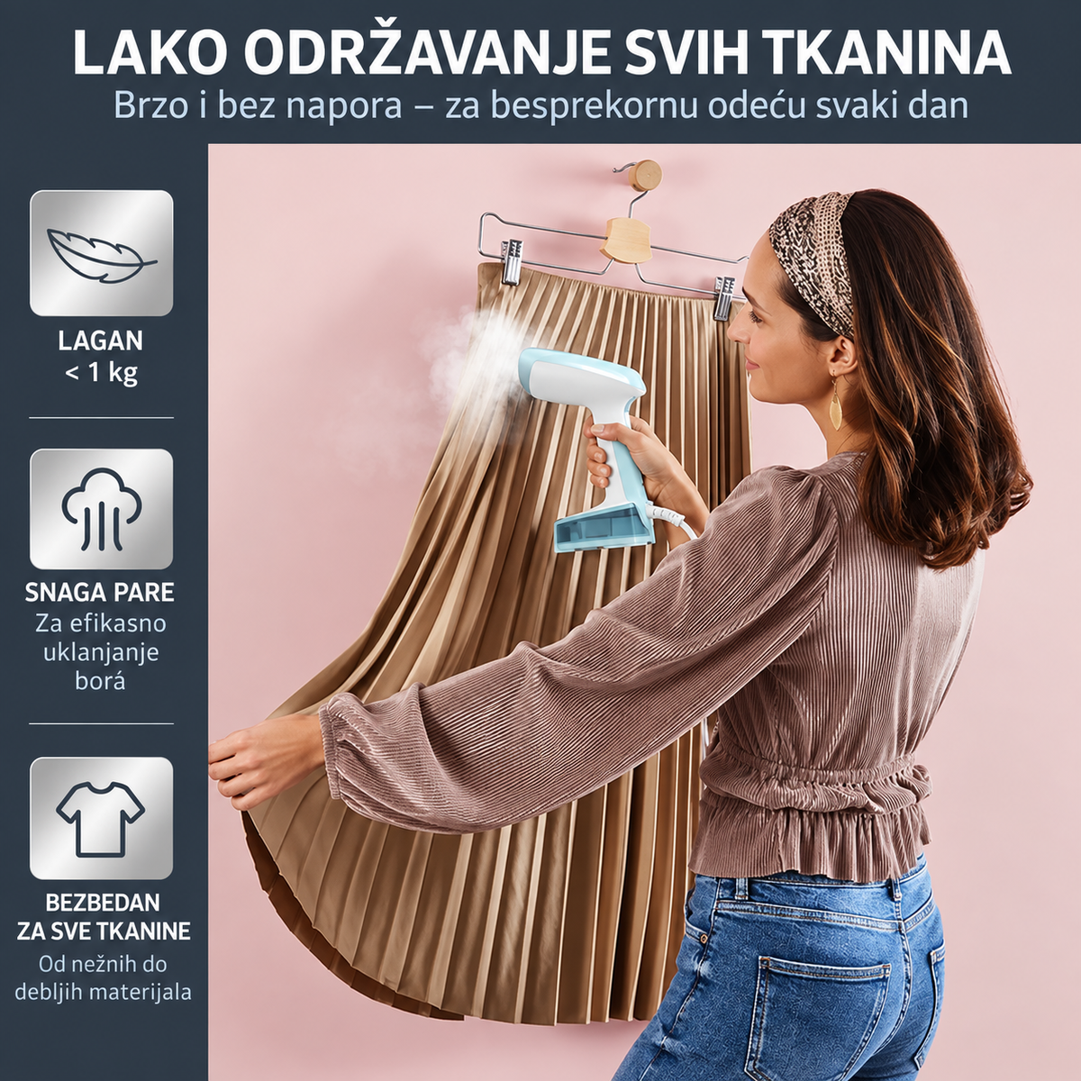 TEFAL PEGLA SA VERTIKALNOM PAROM DT3041